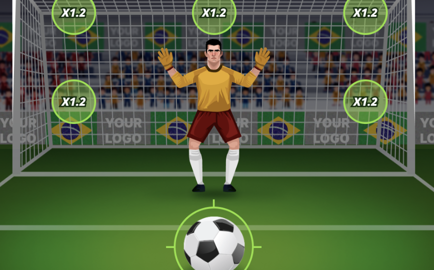 Custom-Branded Penalty Shootout Games by Data Gaming